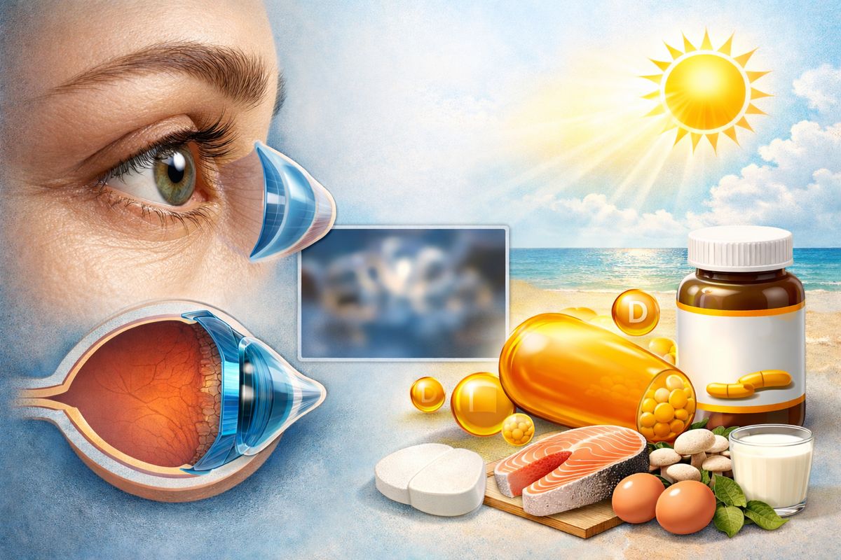 Кератоконус очей і вітамін D