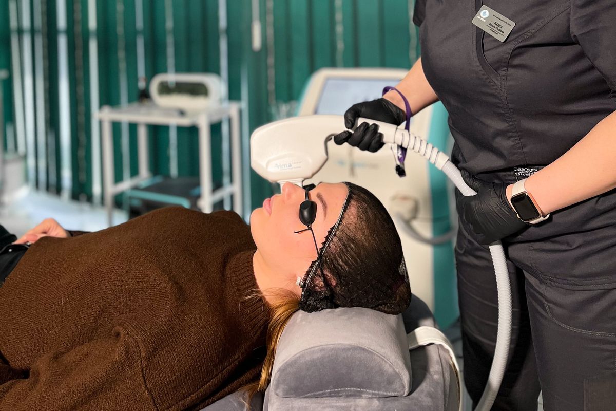 IPL очей лазер