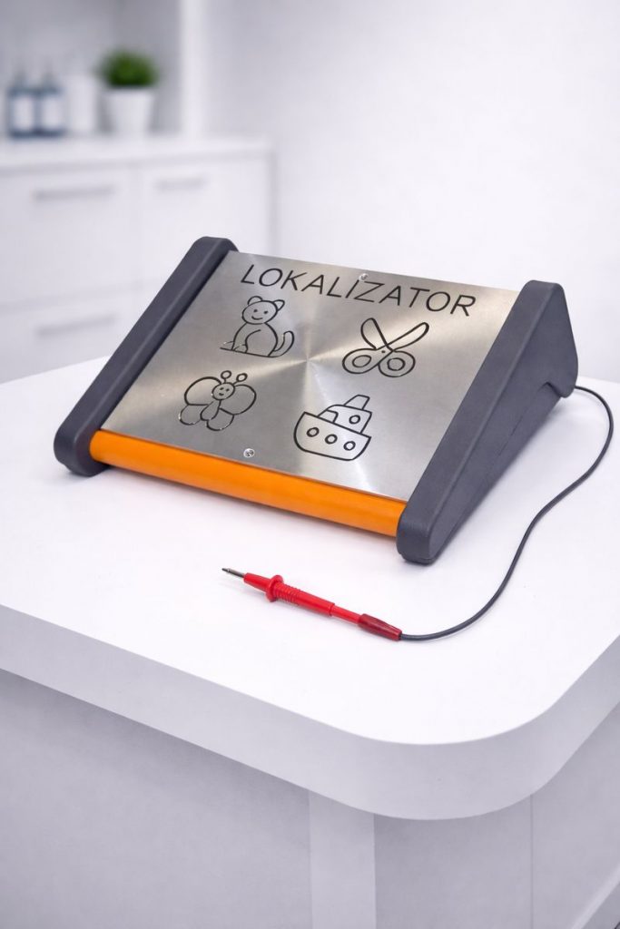 Акустичний локатор апаратне лікування і тренування зору