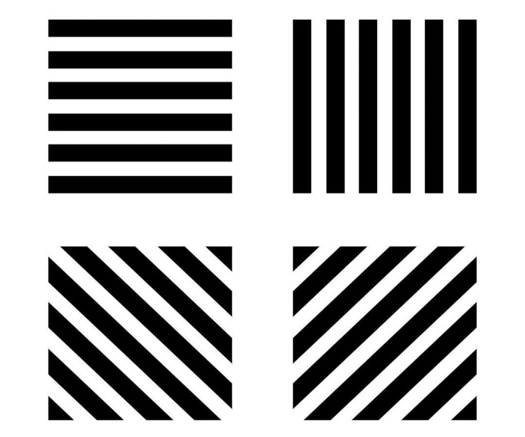 Тест на астигматизм онлайн зі смужками